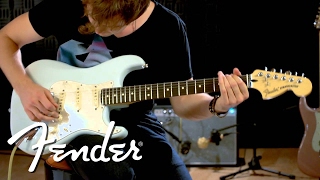 Fender Deluxe Roadhouse Stratocaster Demo  Fender [upl. by Losiram622]