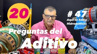 20 Preguntas del Aditivo Transmisión Automática ✅ [upl. by Lednek]