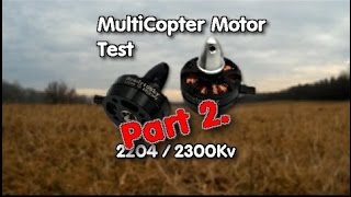 Readytosky motor 22042300Kv proptest  part 2 [upl. by Lisan]