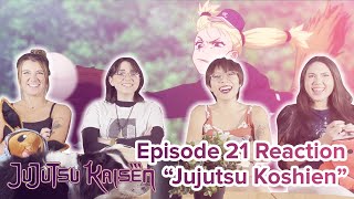 Jujutsu Kaisen  Reaction  S1E21  Jujutsu Koshien [upl. by Katusha150]