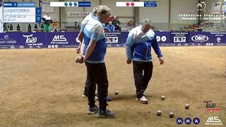 Finals Petanque Veterans 2024 Casatorra vs Saint John de la Ruelle [upl. by Blas421]