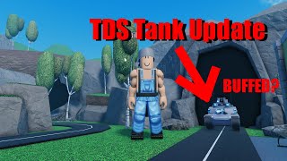 Tower Defense Simulator Tank Update Military Base Rework Roblox [upl. by Haiasi427]