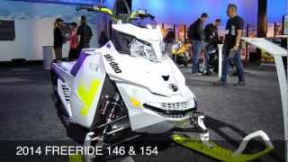 2014 SkiDoo Freeride Line Up With Martin Motor Sports [upl. by Acisse183]