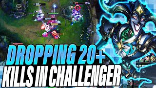 DROPPING 20 KILLS IN CHALLENGER ON SHACO [upl. by Sidonius167]