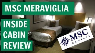 MSC Meraviglia  Inside cabin review [upl. by Felten45]