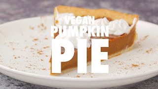 Vegan Pumpkin Pie  Loving It Vegan [upl. by Mauretta]