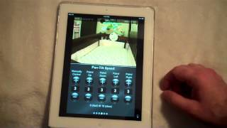 ipCam FC iphone App with Foscam IP camera  Review [upl. by Airdnalahs136]