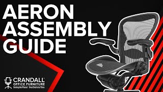 How to Assemble Your Refurbished Herman Miller Aeron Chair with PostureFit Lumbar [upl. by Ellesirg]