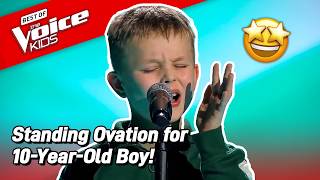 VIRAL SENSATION Bjarne Impresses Everyone on The Voice Kids 2024 😮 [upl. by Ezri]