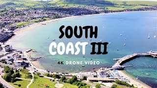 ⭐️ BEAUTIFUL SOUTH COAST Hampshire  Dorset  Christchurch  Isle of Wight AERIAL DRONE 4K VIDEO [upl. by Perreault]