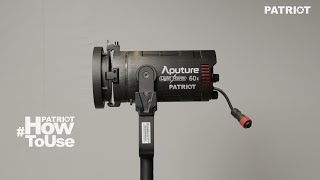 PATRIOT How to Use  Setting Up The Aputure LS 60x LED Light [upl. by Hankins162]