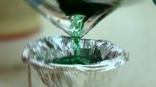 Copper Chloride and Aluminium reaction only [upl. by Nowell]