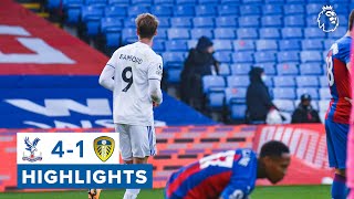 Highlights  Crystal Palace 41 Leeds United  202021 Premier League [upl. by Aseek348]