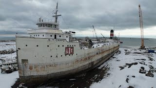 PORT COLBORNE SHIP SCRAPYARD [upl. by Terence204]