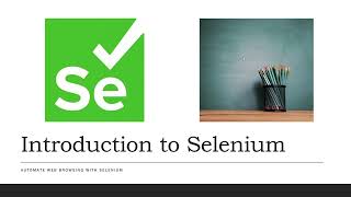 Introduction to Selenium  Selenium Tutorial for Beginners Getting Started with Automation Testing [upl. by Antonius]