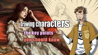 Key points you should know when drawing characters [upl. by Patnode]