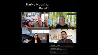 Harvard Indigenous Design Collective Native Housing Panel 1 [upl. by Emya]