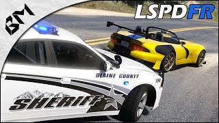 GTA 5  LSPDFR  Course Poursuite  Évadé de Prison  Patrouille 19 [upl. by Janik353]