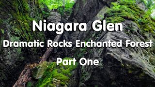 Niagara Glen Hiking Trail through Dramatic Rocks  Main Loop Trail 1 [upl. by Elyrpa]