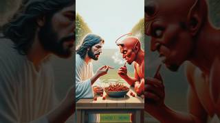 Jesus And Devil jesus shortvideo ytshorts motivation viralvideo jeuschrist jesusarmy edit [upl. by Xonel]