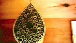 Mason Bee House Time Lapse [upl. by Oiredised]