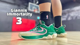 FineTuned Nike Giannis Immortality 3 [upl. by Radnaskela]