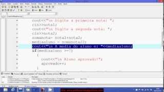 Parte 8 DevC  Resolução de Exercício Média das notas de 6 alunos [upl. by Edlitam]