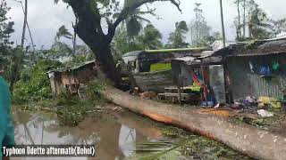 TYPHOON ODETTE AFTERMATH TAGBILARAN BOHOL [upl. by Ylrebmyk]