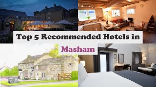 Top 5 Recommended Hotels In Masham  Best Hotels In Masham [upl. by Eibo47]