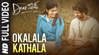 Dear Comrade  O Kalala Kathala Video Song  Sathya PrakashChinmayi Sripada  Rehman [upl. by Smada]