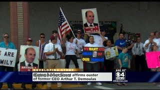 Market Basket Workers Rally Continues Company Declines To Rehire Ousted CEO [upl. by Airdua]