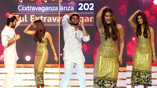 Vijay Deverakonda and Pooja Hegde Dance For Nanda Nandana Song Family Star  Nakshatra 24 [upl. by Deragon]