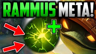 JUNGLE NERFS MADE RAMMUS META Best BuildRunes  Rammus Jungle Guide Season 13 League of Legends [upl. by Gatias134]