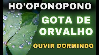 ðŸ’¤LIMPEZA PROFUNDA DE QUALQUER SITUAÃ‡ÃƒO NEGATIVA  GOTA DE ORVALHO  HOOPONOPONO [upl. by Ennaitsirk]