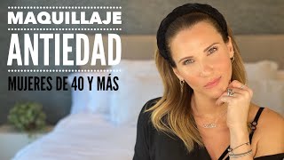 Maquillaje antiedad mujeres de 40 y más [upl. by Atteuqcaj]