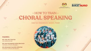 Choral Speaking  English Language CoAcademic Activities 2024 [upl. by Ewart176]