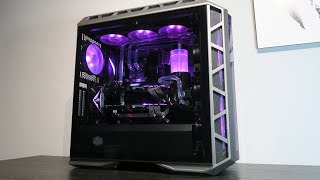 Timelapse Build  Cooler Master MasterCase H500P [upl. by Vaientina]