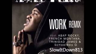 Asap Ferg  Work Remix Slowed [upl. by Annadiane]