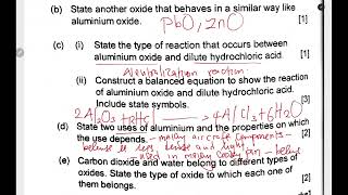 Chemistry OXIDES EXAM QUESTIONS TOPIC SUMMARISED [upl. by Notniuqal]