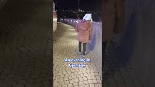 Night walk with churros 😋 roses trending shorts blackpink viralvideo germany europe apt [upl. by Retepnhoj]