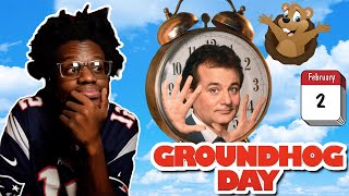 GROUNDHOG DAY taught us ALL A LESSON I Movie ReactionReview I First Time Watching [upl. by Karlene442]