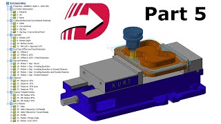 Mastercam Dynamic Milling  Every Parameter Part 5 of 5 [upl. by Inava]