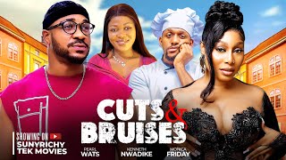 CUTS AND BRUISES  PEARL WATS KENNETH NWADIKE MONICA FRIDAY Nigerian Movie 2024 Latest Full Movies [upl. by Eartha]