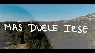 JPelirrojo  Más duele irse Lyric video [upl. by Sucramel]