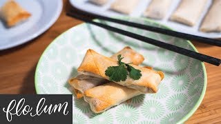 Homemade SPRING ROLLS 春卷 in the Air Fryer  Takeout Favourites [upl. by Bendix]