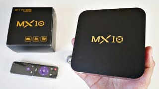 MX10 4K Android TV Box  Android 81 OREO  4GB  32GB  HDR10 [upl. by Anedal834]