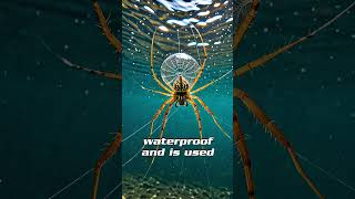 Animal Facts Water Spider spiders bugs arachnid wildlife animalfacts wildanimals insects [upl. by Manno279]