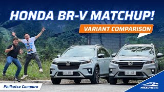 Honda BRV V and VX  Should You Go For The TopSpec  Philkotse Variant Comparison w Eng subs [upl. by Yorle]