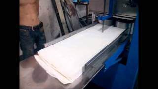 Automatic Airlaid Tissue and Airlaid Paper Napkin Even Folding Machine [upl. by Woodberry]