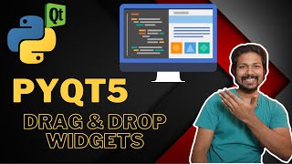 PYQT5 Tutorial Series  Drag amp Drop Widgets Easily [upl. by Dorcia]